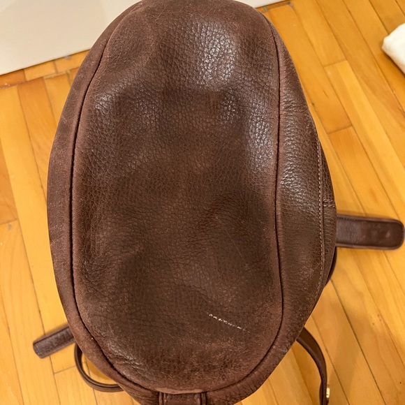 Vintage Cole Haan Leather Bucket Bag - Picture 5 of 7